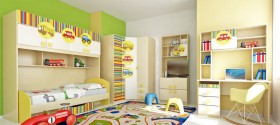 Детская комната Клаксон (Бежевый/корпус Клен) в Енисейске - enisejsk.katalogmebeli.com | фото 5