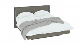 Двуспальная кровать «Наоми» (Фон серый, Джут) в Енисейске - enisejsk.katalogmebeli.com | фото 3