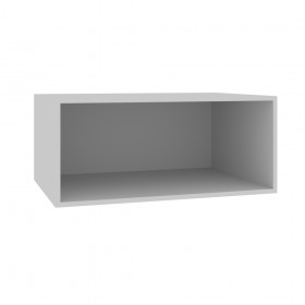Гарда ГПГС 800 шкаф верхний горизонтальный глубокий со стеклом (Пурпур/корпус Серый) в Енисейске - enisejsk.katalogmebeli.com | фото 2