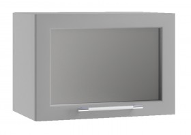 Гарда ПГС 500 шкаф верхний горизонтальный со стеклом Джинс в Енисейске - enisejsk.katalogmebeli.com | фото