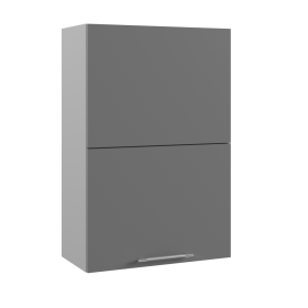 Гарда ВПГПМ 600 шкаф верхний высокий Blum Aventos (Джинс/корпус Серый) в Енисейске - enisejsk.katalogmebeli.com | фото