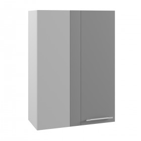 Гарда ВПУ 650 шкаф верхний угловой высокий (Ваниль/корпус Серый) в Енисейске - enisejsk.katalogmebeli.com | фото