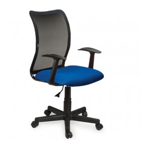 Кресло BRABIX Spring MG-307 (сине-черный) в Енисейске - enisejsk.katalogmebeli.com | фото 3