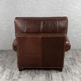 Кресло кожаное Лофт Аристократ (ширина 1100 мм) в Енисейске - enisejsk.katalogmebeli.com | фото 7