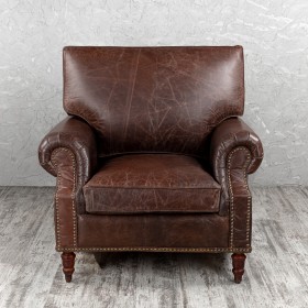 Кресло кожаное Лофт Аристократ (ширина 1100 мм) в Енисейске - enisejsk.katalogmebeli.com | фото 8