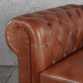 Кресло кожаное Лофт Честер (кожа) в Енисейске - enisejsk.katalogmebeli.com | фото 3