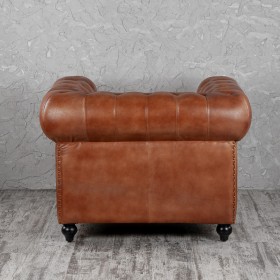 Кресло кожаное Лофт Честер (кожа) в Енисейске - enisejsk.katalogmebeli.com | фото 7