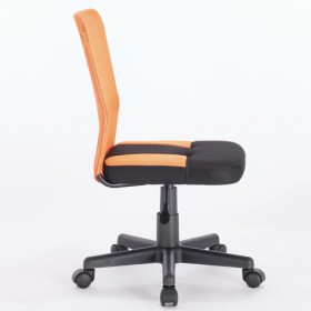 Кресло компактное BRABIX Smart MG-313 (черный, оранжевый) в Енисейске - enisejsk.katalogmebeli.com | фото 2