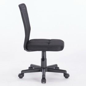 Кресло компактное BRABIX Smart MG-313 (черный) в Енисейске - enisejsk.katalogmebeli.com | фото 2