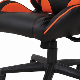 Кресло компьютерное BRABIX GT Racer GM-100 (черный, оранжевый) в Енисейске - enisejsk.katalogmebeli.com | фото 2
