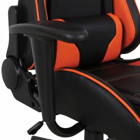 Кресло компьютерное BRABIX GT Racer GM-100 (черный, оранжевый) в Енисейске - enisejsk.katalogmebeli.com | фото 3