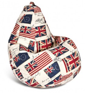 Кресло-мешок Британский Флаг в Енисейске - enisejsk.katalogmebeli.com | фото