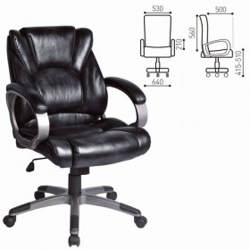 Кресло офисное BRABIX Eldorado EX-504 (черный) в Енисейске - enisejsk.katalogmebeli.com | фото