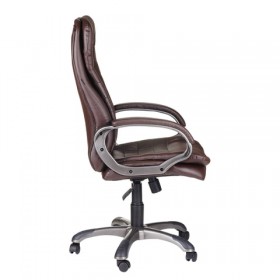 Кресло офисное BRABIX Omega EX-589 (коричневое) в Енисейске - enisejsk.katalogmebeli.com | фото 2