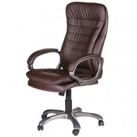 Кресло офисное BRABIX Omega EX-589 (коричневое) в Енисейске - enisejsk.katalogmebeli.com | фото 4
