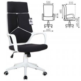 Кресло офисное BRABIX Prime EX-515 (черная ткань) в Енисейске - enisejsk.katalogmebeli.com | фото 1