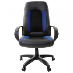 Кресло офисное BRABIX Strike EX-525 (сине-черный) в Енисейске - enisejsk.katalogmebeli.com | фото 4