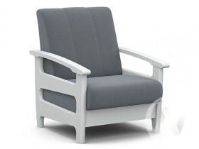 Кресло для отдыха Омега (снег лак/CATANIA SILVER) в Енисейске - enisejsk.katalogmebeli.com | фото
