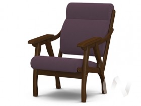 Кресло Вега-10 (орех лак/ULTRA PLUM) в Енисейске - enisejsk.katalogmebeli.com | фото