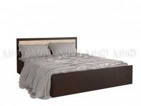 Кровать 1,4 Фиеста (Венге/Дуб беленый) в Енисейске - enisejsk.katalogmebeli.com | фото 1