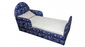 Кровать детская Соня (Печать Панда синий., 1 категория) в Енисейске - enisejsk.katalogmebeli.com | фото 1
