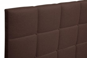 Кровать "Диана" ш. 1400 (Н=1010мм) (жаккард шоколад) в Енисейске - enisejsk.katalogmebeli.com | фото 5