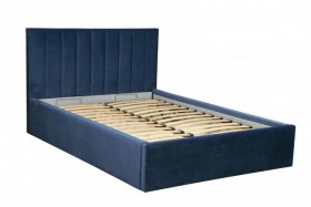 Кровать "Юнона" ш. 1600 (Н=1020мм) (ягуар нэви) в Енисейске - enisejsk.katalogmebeli.com | фото 1