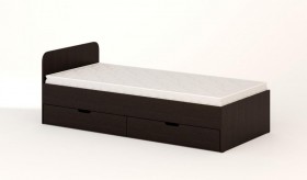 Кровать с ящиками 900 (Венге) в Енисейске - enisejsk.katalogmebeli.com | фото