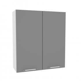 Лофт ВП 800 шкаф верхний высокий (Дуб бурый/корпус Серый) в Енисейске - enisejsk.katalogmebeli.com | фото