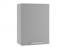 Монца П 500 шкаф верхний (Белый софт/корпус Серый) в Енисейске - enisejsk.katalogmebeli.com | фото