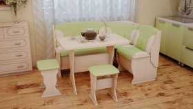 Набор мебели для кухни Орхидея (ясень, С-105/С-101) в Енисейске - enisejsk.katalogmebeli.com | фото