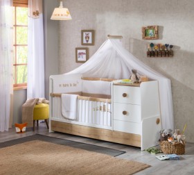 NATURA BABY Детская кровать-трансформер 2 в Енисейске - enisejsk.katalogmebeli.com | фото