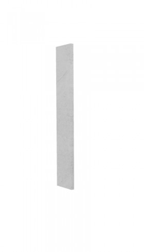 Панель торцевая (для шкафа верхнего торцевого) ПТ 400 Лофт (Штукатурка белая) в Енисейске - enisejsk.katalogmebeli.com | фото