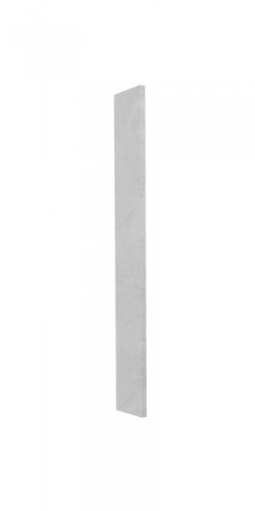 Панель торцевая (для шкафа верхнего торцевого высокого) ВПТ 400 Лофт (Штукатурка белая) в Енисейске - enisejsk.katalogmebeli.com | фото