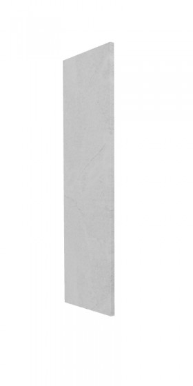Панель торцевая (для шкафа верхнего высокого) ВП Лофт (Штукатурка белая) в Енисейске - enisejsk.katalogmebeli.com | фото