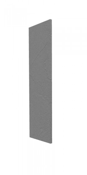 Панель торцевая (для шкафа верхнего высокого) ВП Лофт (Штукатурка серая) в Енисейске - enisejsk.katalogmebeli.com | фото