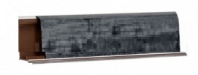Плинтус LB-37, L=3000мм, каньон (черный) в Енисейске - enisejsk.katalogmebeli.com | фото