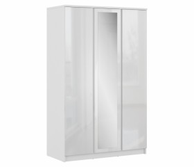 Шкаф 3-х дверный СБ-2493 Медея (Белый/Белый глянец) в Енисейске - enisejsk.katalogmebeli.com | фото 1