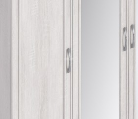 Шкаф 4-х дверный СБ-2389 Флоренция (Дуб Сонома Белый) в Енисейске - enisejsk.katalogmebeli.com | фото 2