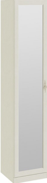 Шкаф для белья с 1-ой зеркальной дверью узкий «Лючия» (Штрихлак) в Енисейске - enisejsk.katalogmebeli.com | фото