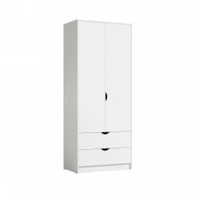 Шкаф для одежды 13.327 Уна (Белый) в Енисейске - enisejsk.katalogmebeli.com | фото 1