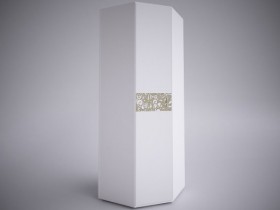 Шкаф для одежды угловой СЕЛЕНА EVO (Белый/Фотопечать) в Енисейске - enisejsk.katalogmebeli.com | фото