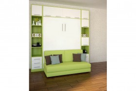 Шкаф-кровать с диваном Бела-6 в Енисейске - enisejsk.katalogmebeli.com | фото
