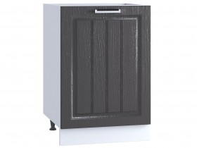 Шкаф нижний 500, ШН 500 (Клен серый/корпус белый) в Енисейске - enisejsk.katalogmebeli.com | фото