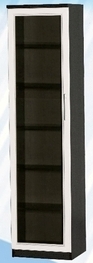 Шкаф средний со стеклодверью ДЛЯ ГОСТИНОЙ ШСС-450 Венге/Дуб выбеленный в Енисейске - enisejsk.katalogmebeli.com | фото 1