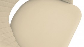 Стул «Калипсо» К1К Черный муар/Велюр Confetti Cream в Енисейске - enisejsk.katalogmebeli.com | фото 3