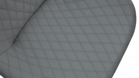 Стул «Оливер» К1С Черный муар/Кожзам Polo Graphite в Енисейске - enisejsk.katalogmebeli.com | фото 3