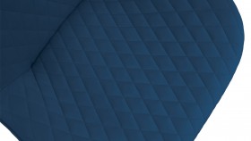 Стул «Оливер» К1С Черный муар/Велюр Confetti Blue в Енисейске - enisejsk.katalogmebeli.com | фото 3