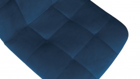 Стул «Райс» К1С Белый/Велюр Confetti Blue в Енисейске - enisejsk.katalogmebeli.com | фото 3