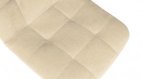 Стул «Райс» К1С Белый/Велюр Confetti Cream в Енисейске - enisejsk.katalogmebeli.com | фото 3